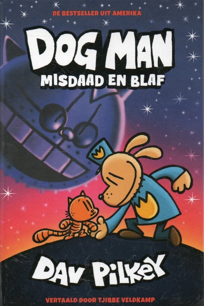 Dog man Misdaad en Blaf, Dav Pilkey, Ophalen of Verzenden, Zo goed als nieuw