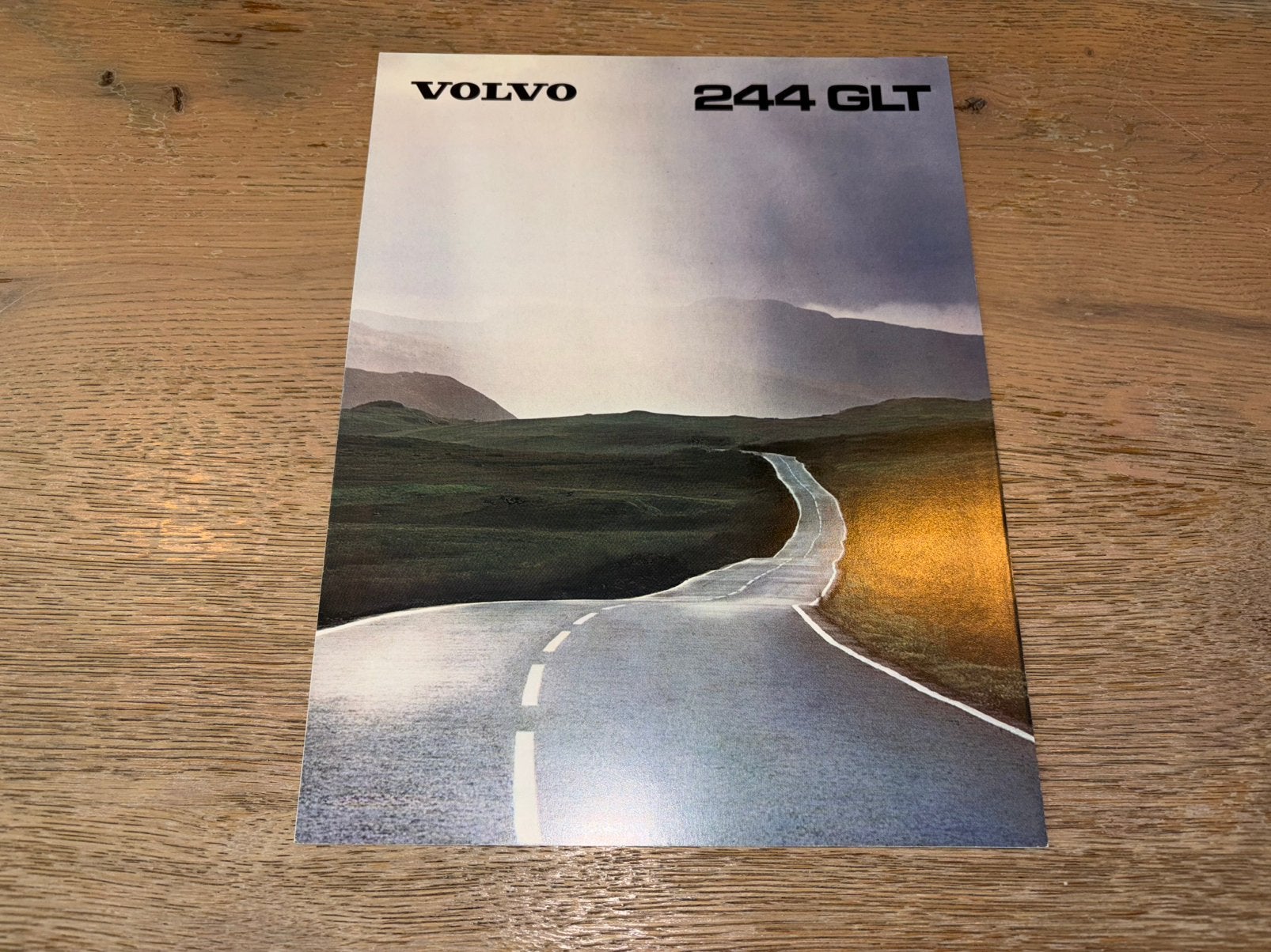 Folder Volvo 244 GLT 1980, Ophalen of Verzenden, Volvo