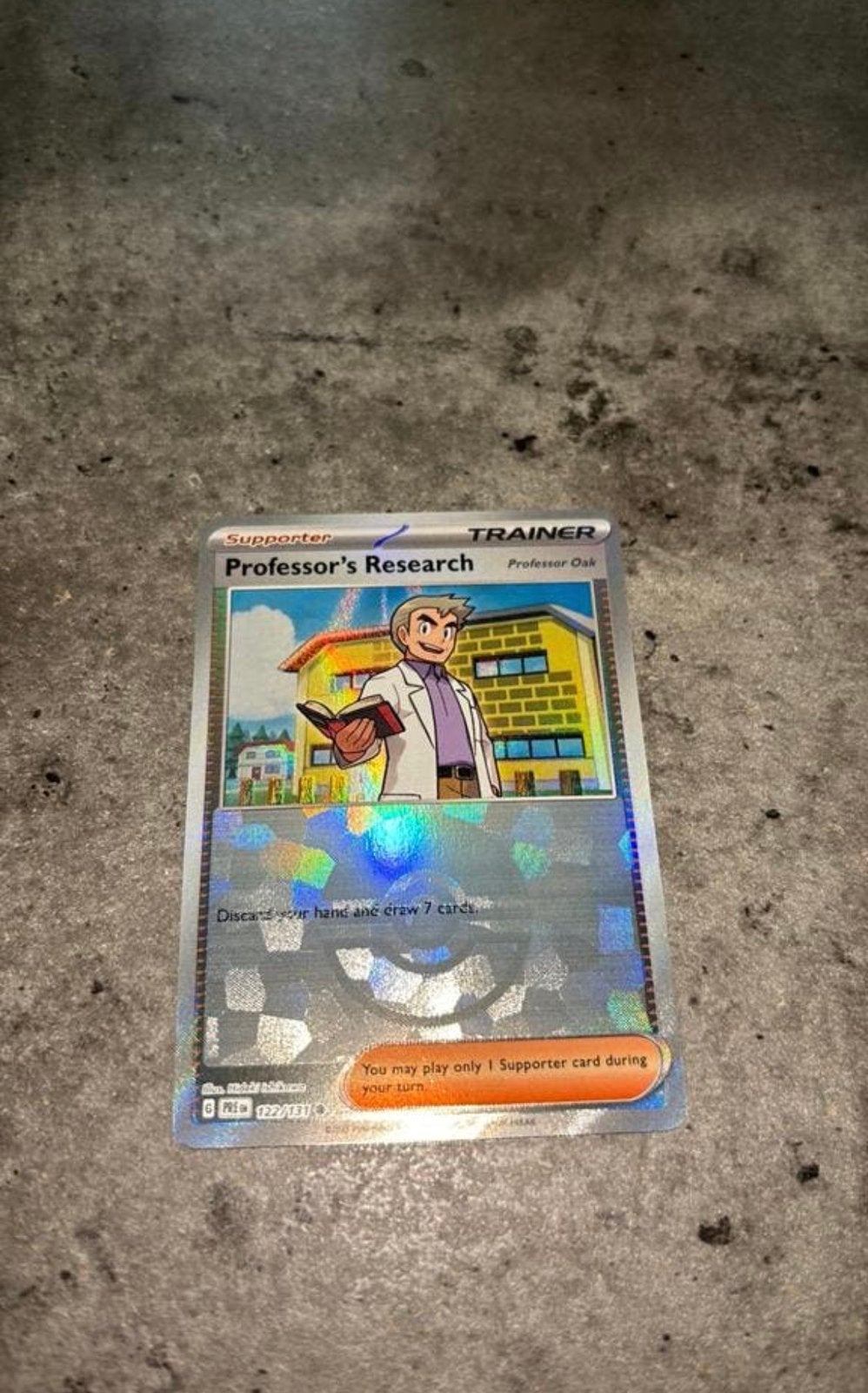 Professor’s Research POKEBALL (122/131) Prismatic Evolutions, Ophalen of Verzenden, Zo goed als nieuw