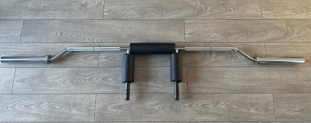 Safety squat bar in goede staat, Ophalen, Gebruikt, Rug, Halterstangen