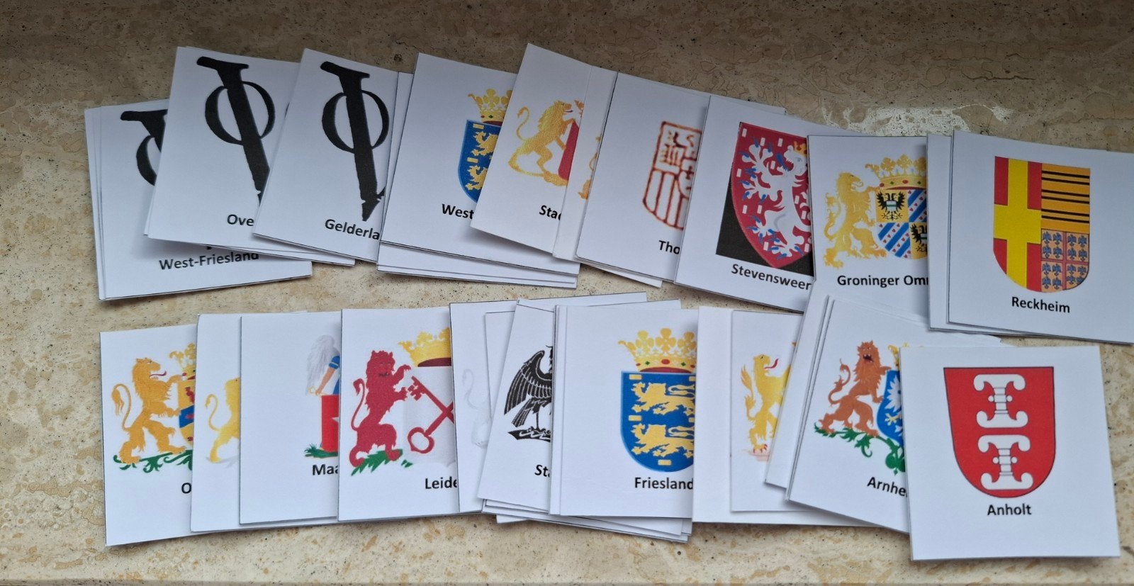 Lot album kaartjes provinciale munten, Ophalen of Verzenden, Vóór koninkrijk
