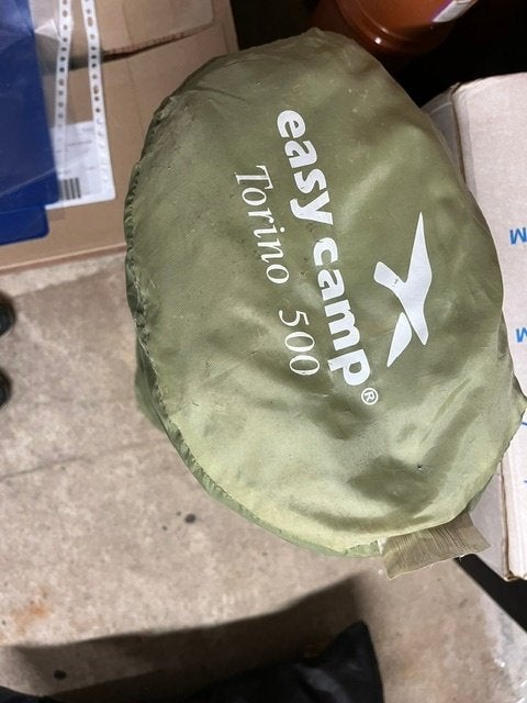 tent easy camp torino 500, Caravans en Kamperen, Tenten, Ophalen, Gebruikt, Tot en met 3