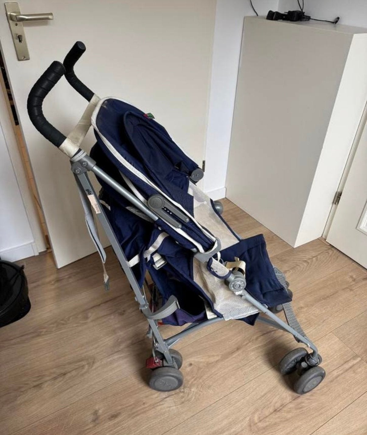 Maclaren Buggy Quest, inklapbaar, inclusief regenhoes, Kinderen en Baby's, Buggy's, Ophalen, Zo goed als nieuw, Maclaren, Verstelbare rugleuning