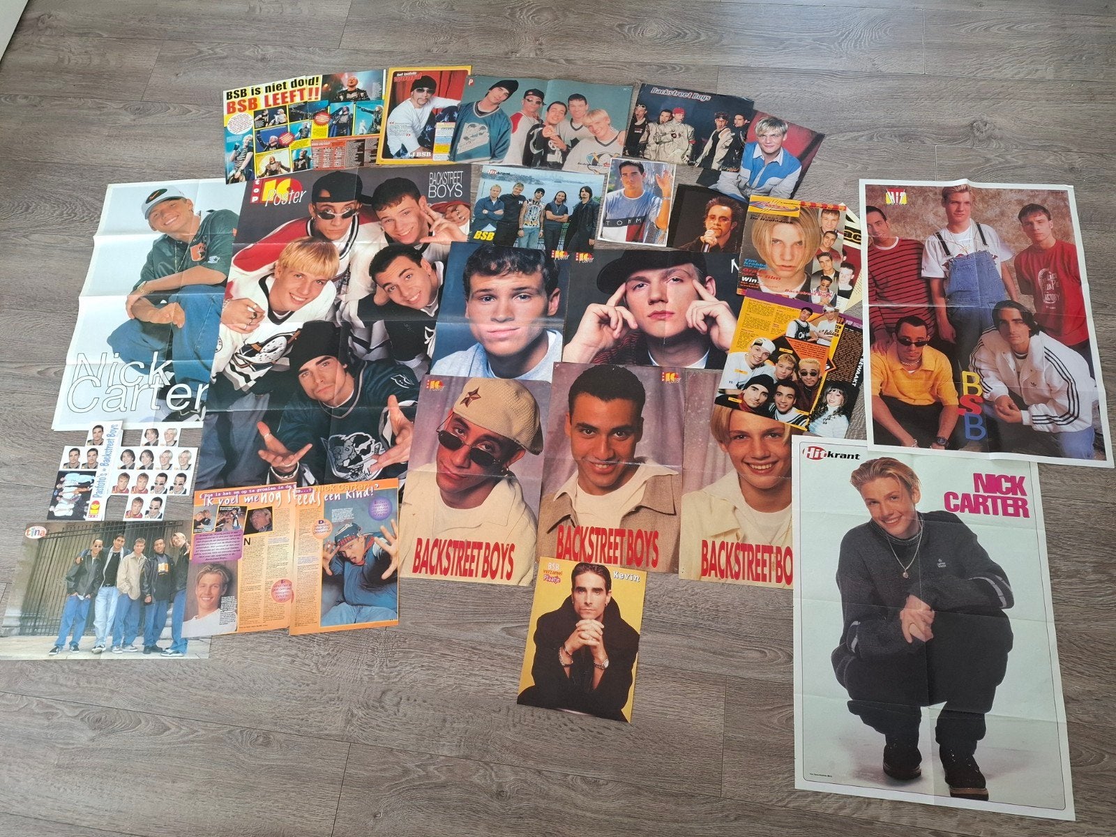 Te koop: Backstreet Boys posters en interviews, Ophalen