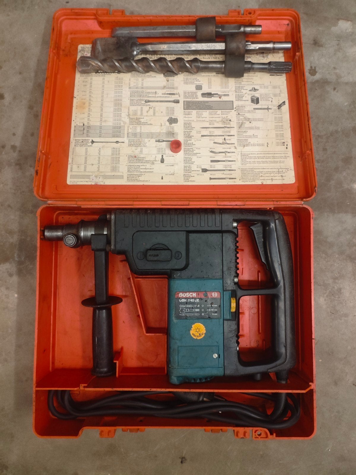 Bosch boormachine, Ophalen, Gebruikt, Boormachine