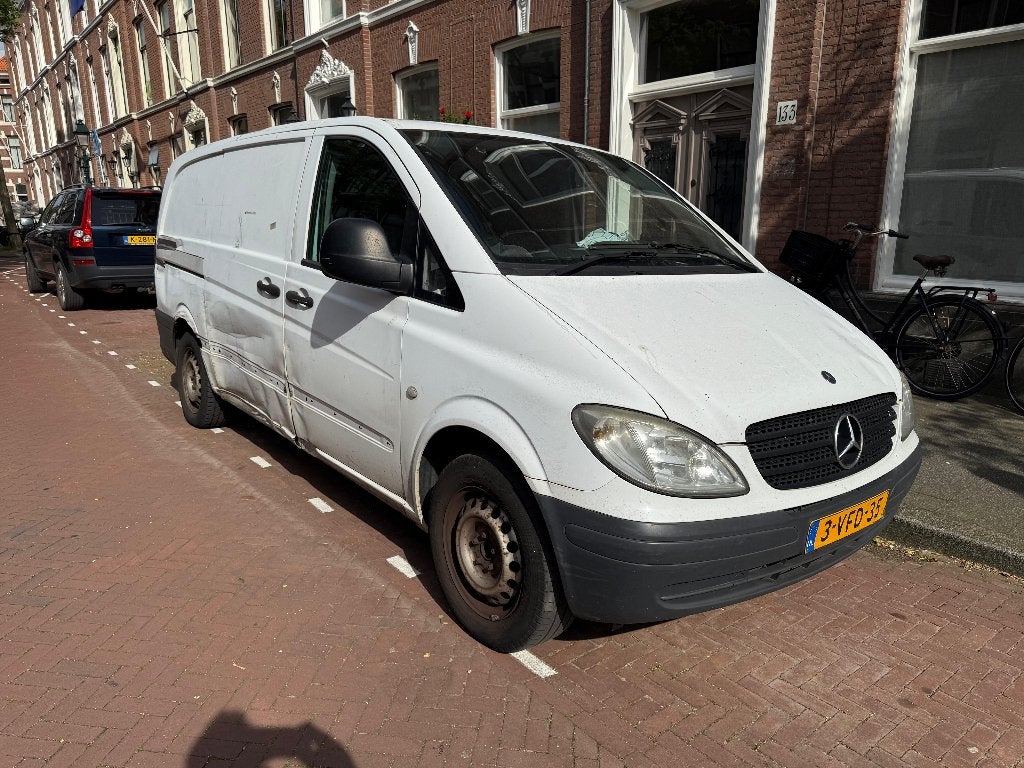 Mercedes-Benz Vito 2.1 CDI 109 2009, Auto's, Achterwielaandrijving, Wit, Particulier, 2148 cc
