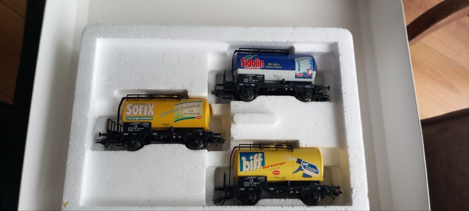 Te koop marklin  ketelwagon set hengel ho Wisselstroom, Wisselstroom, Verzenden, Wagon, Zo goed als nieuw