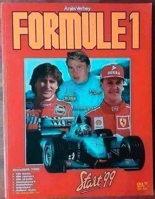Formule 1 start '99 - Anjès Verhey, Ophalen of Verzenden, Zo goed als nieuw
