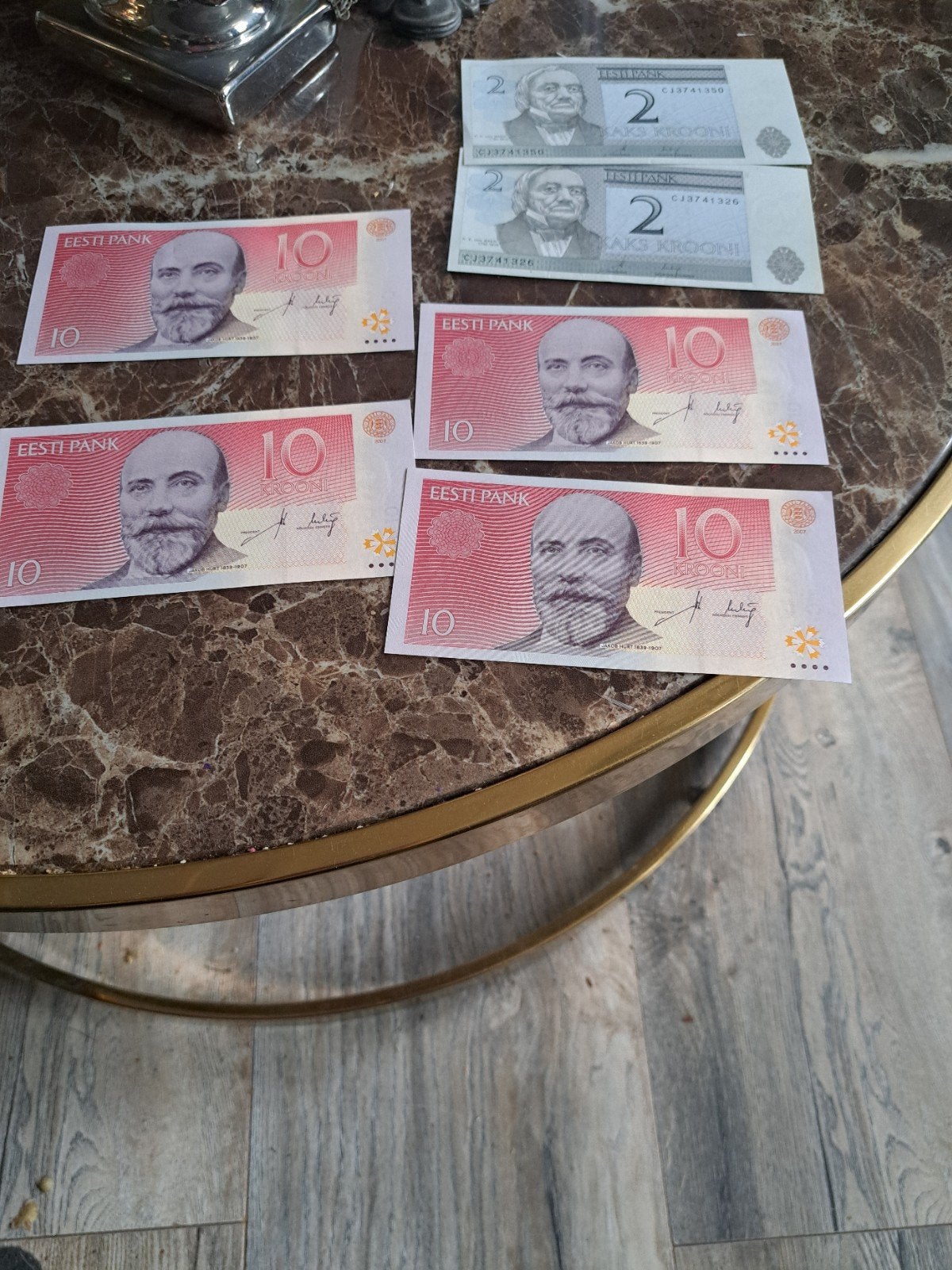 bankbiljetten Estland, Postzegels en Munten, Munten en Bankbiljetten | Verzamelingen, Ophalen of Verzenden, Buitenland, Bankbiljetten