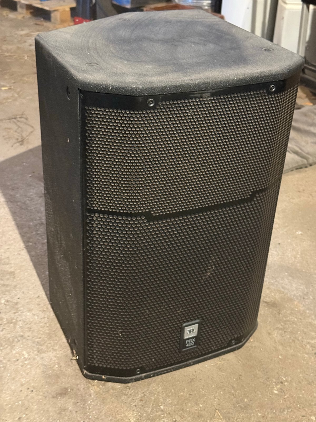 1x JBL PRX415M Passieve Speaker, Gebruikt, JBL, Overige typen, Ophalen of Verzenden