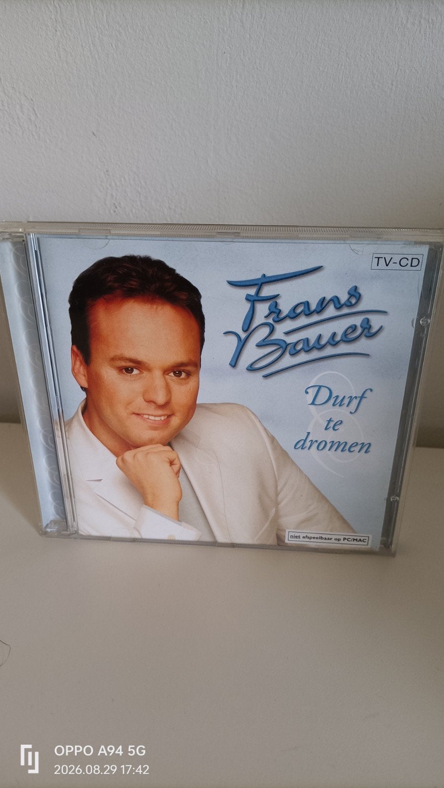 Frans Bauer - Durf te dromen CD (Zo goed als nieuw), Zo goed als nieuw, Inclusief doosje, Album, Schlager