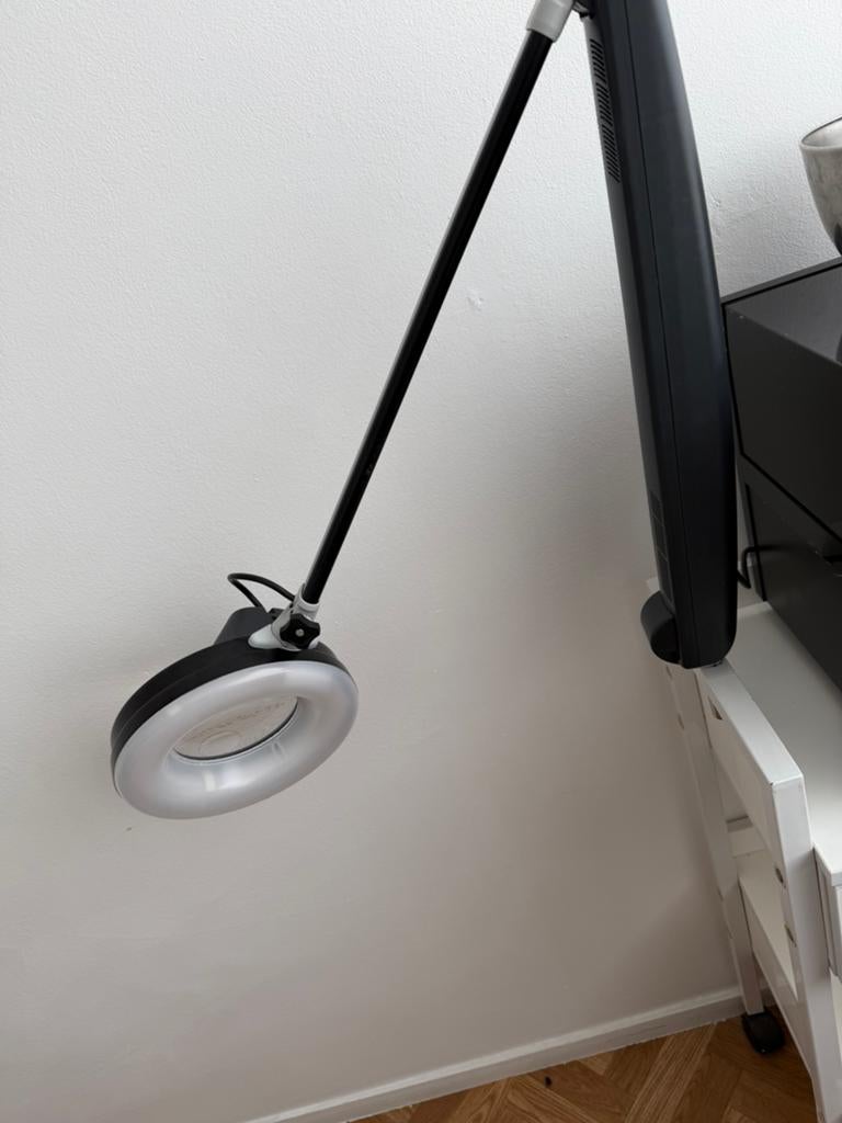 Loupelamp, Hobby en Vrije tijd, Vergrootglazen, Loepen en Loeplampen, Ophalen, Vergrootglas of Loep