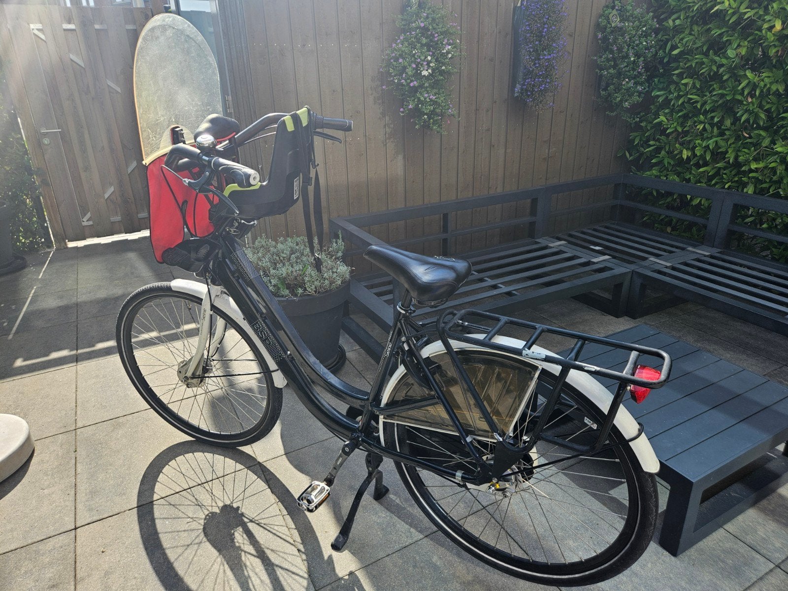 Fijne mama fiets, Fietsen en Brommers, Ophalen, Gebruikt, 1 kind