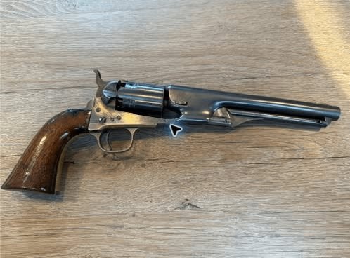 Origineel antiek Colt Model 1860 Army Revolver 4 Screw model, Verzamelen, Ophalen of Verzenden, Landmacht, Amerika