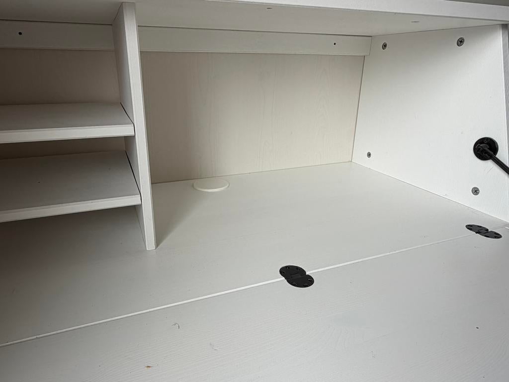 IKEA Hemnes secretaire wit, Ophalen, Gebruikt