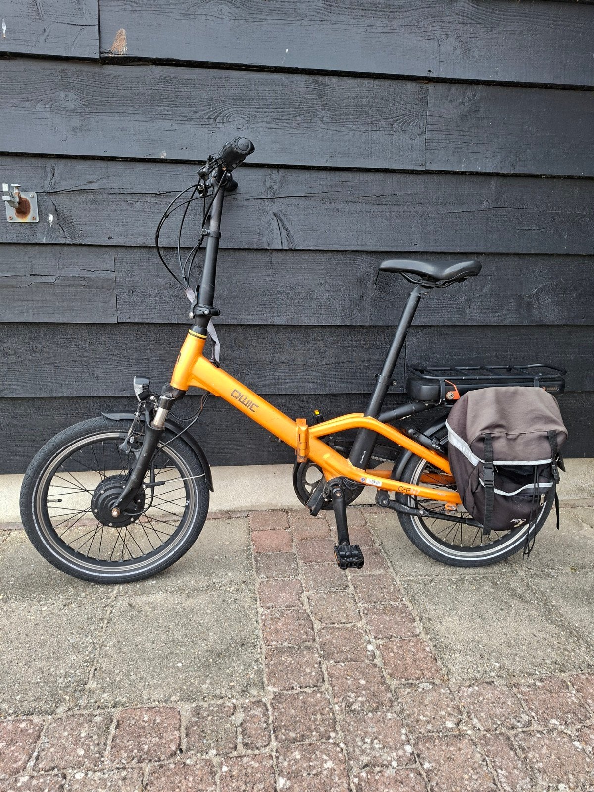 Zeer veilige en stabiele QWIC vouwfiets met grote accu, Fietsen en Brommers, Overige merken, 20 inch of meer, Gebruikt, Versnellingen