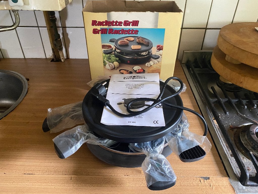 gourmetset, Ophalen of Verzenden, Zo goed als nieuw, 4 t/m 7 personen