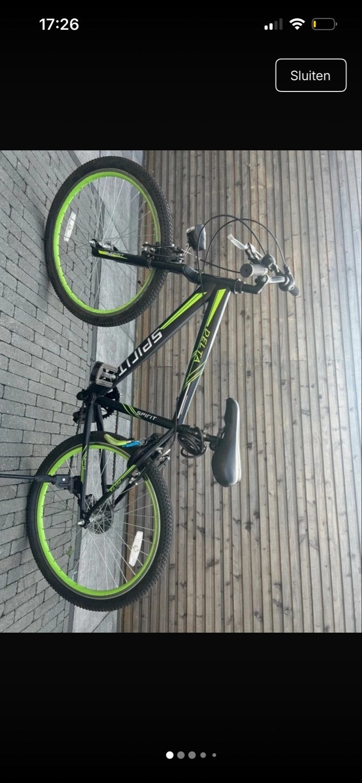 Foto 5 van Delta Spirit 24 inch kinderfiets - 1e versnelling defect