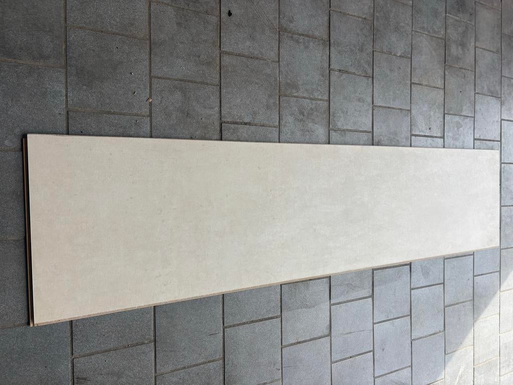 Laminaat 8mm beton crème 48 m2, Ophalen, Nieuw, 10 m² of meer, Kunststof