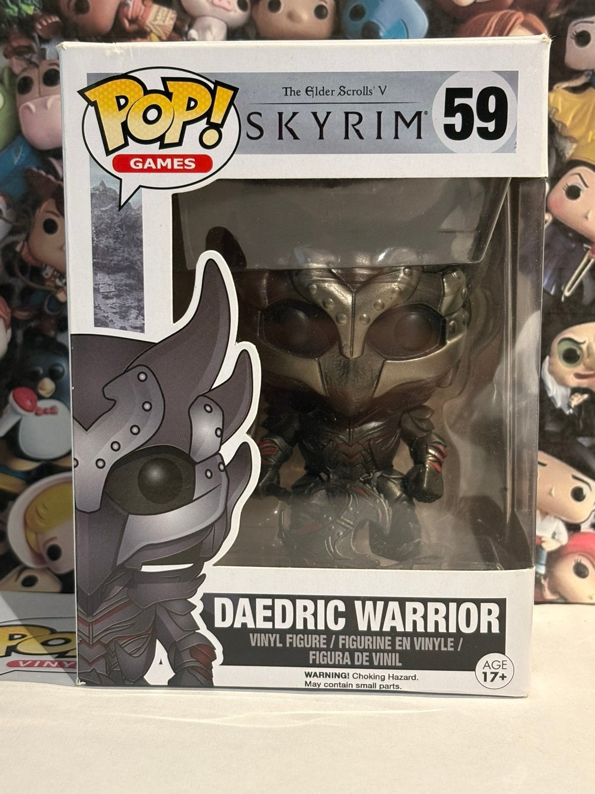 Funko pop daedric warrior 59 The elder scrolls V skyrim, Ophalen of Verzenden, Zo goed als nieuw
