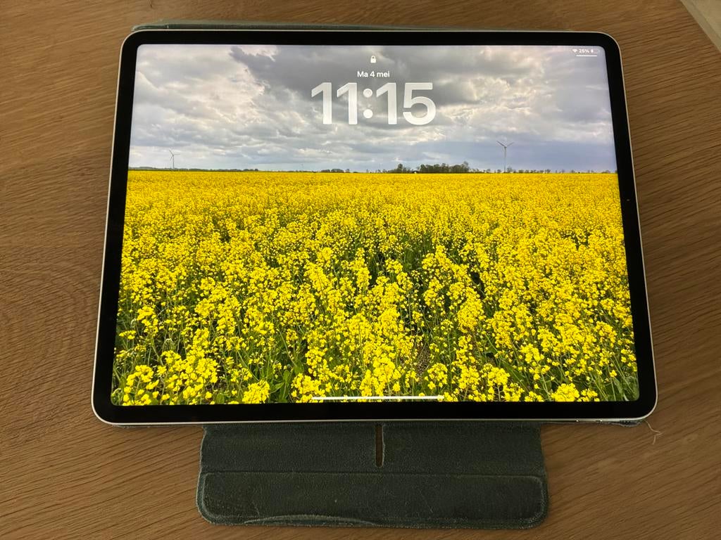Apple iPad Pro (MHNG3NF) met hoes en oplader, Gebruikt, 11 inch, Ophalen of Verzenden, Grijs