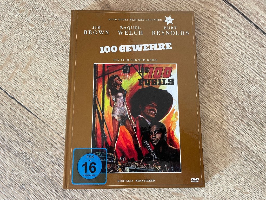 100 Riffles - Jim Brown Raquel Welch Burt Reynolds (western), Alle leeftijden, Verzenden, Gebruikt