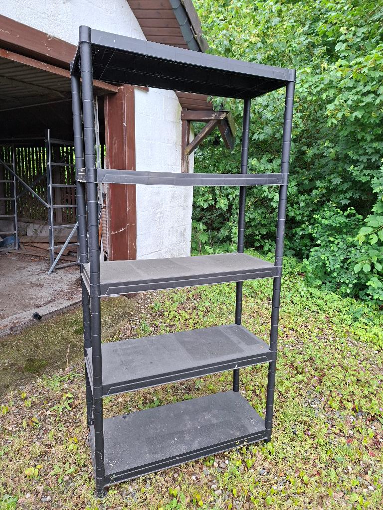 stellingkast kunststof, Ophalen, Gebruikt