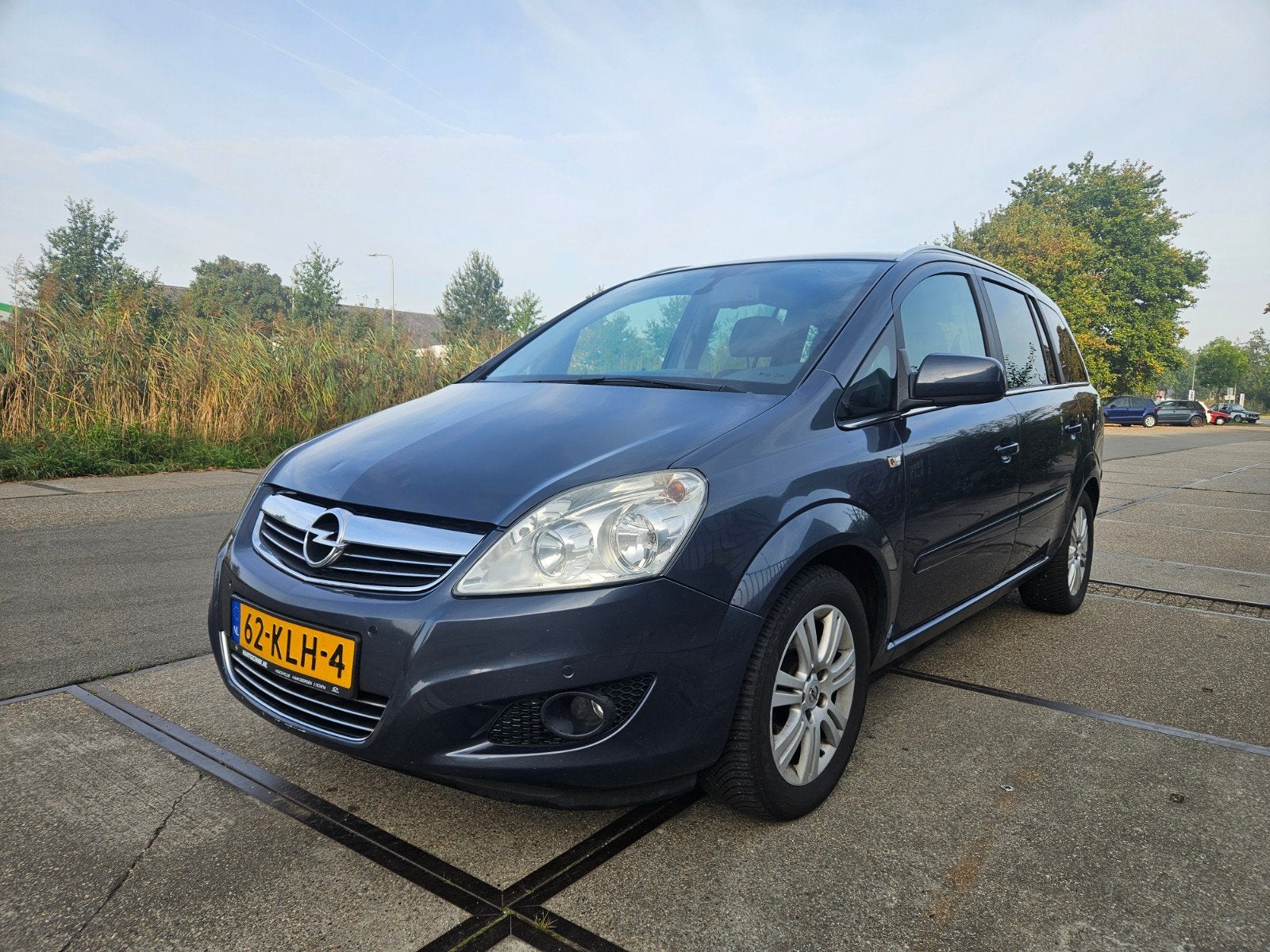 Opel Zafira 2.2 2010 Grijs 7 persoons, Auto's, Voorwielaandrijving, Stof, 4 cilinders, 7 stoelen