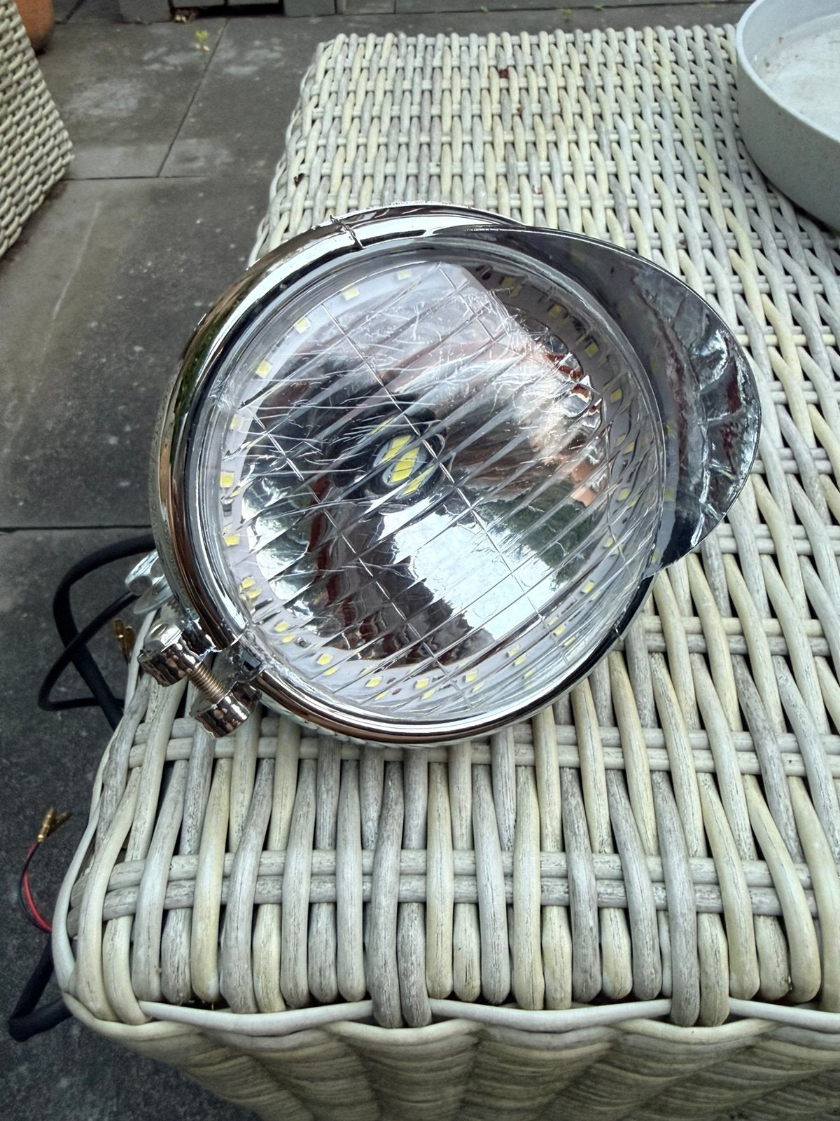 Nieuwe LED koplamp voor scooter of fatbike, Waterbestendig, Voorlicht, Overig, Nieuw