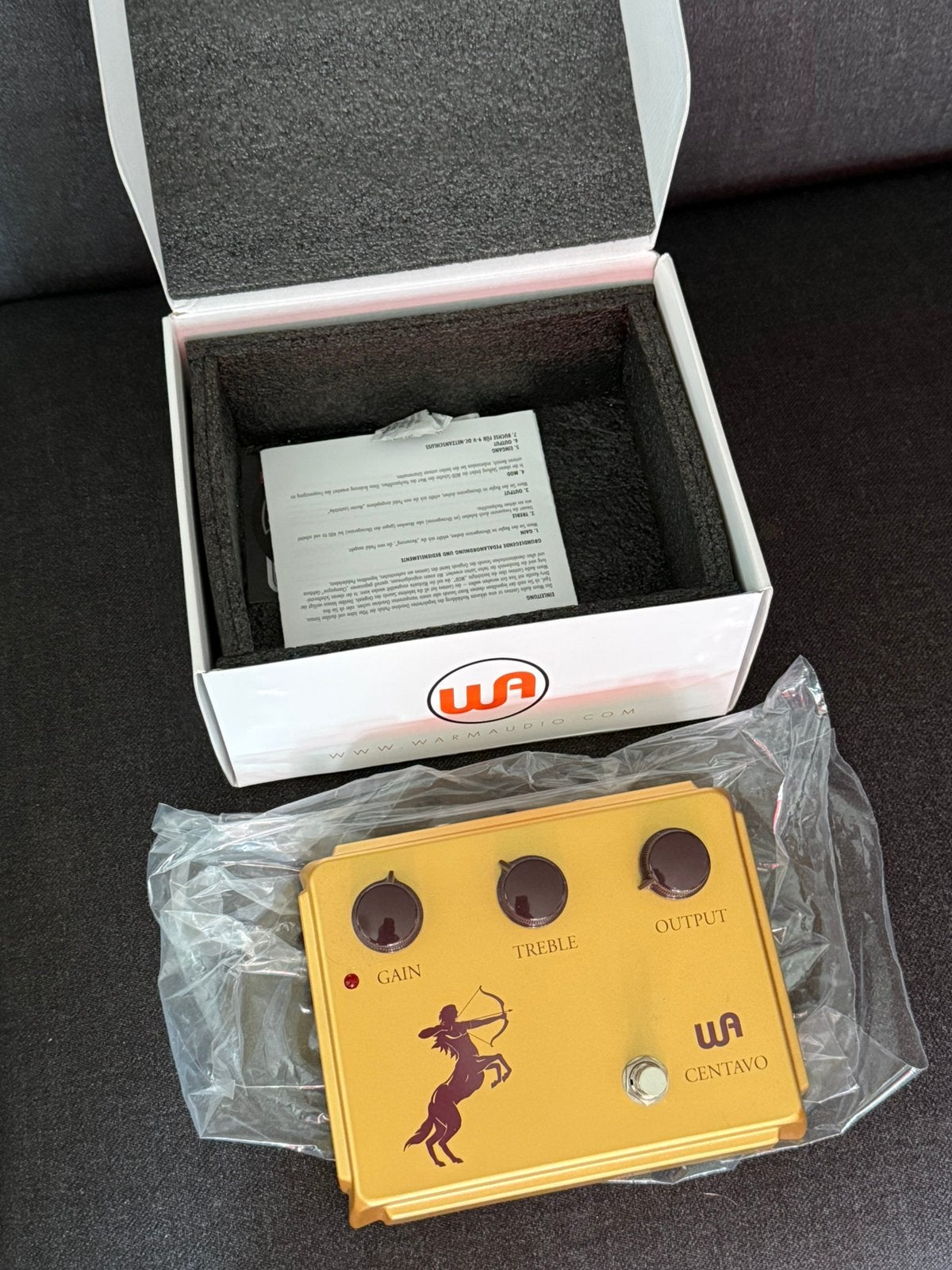 Warm Audio Centavo Overdrive, Ophalen of Verzenden, Zo goed als nieuw, Distortion, Overdrive of Fuzz