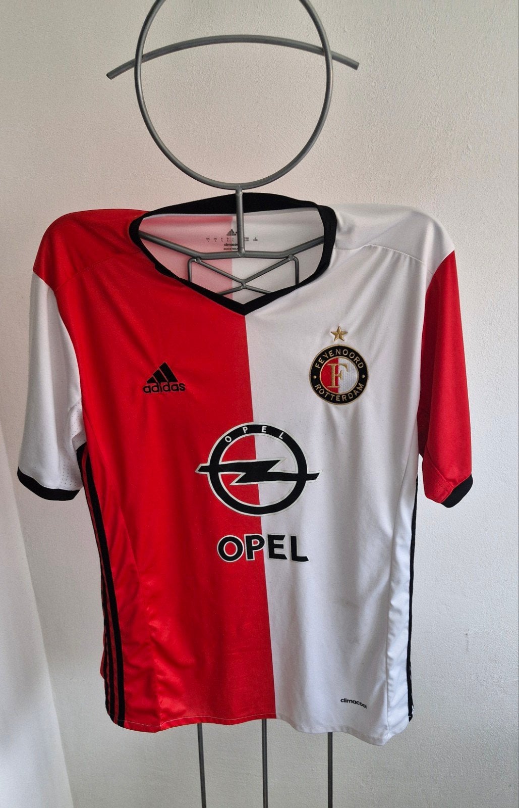 Feyenoord Thuisshirt 2016/2017 - Landskampioen Maat L, Adidas, Maat 42/44 (L), Ophalen of Verzenden, Gedragen