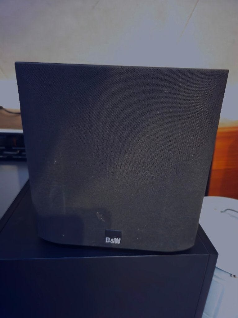 B&W ASW608 Actieve subwoofer in zeer mooie staat, Subwoofer, Zo goed als nieuw, Bowers & Wilkins (B&W), Geschikt voor surround/home cinema