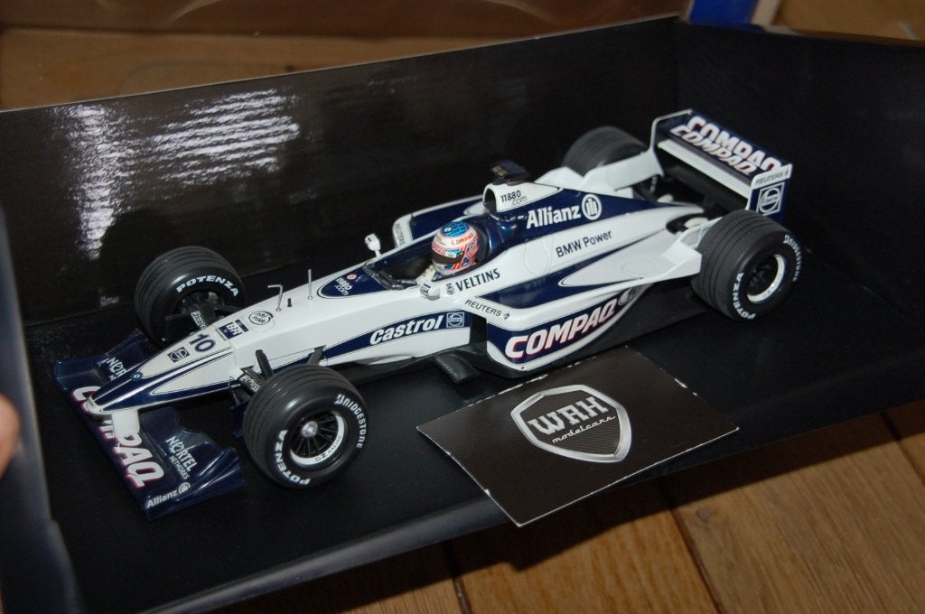 1:18 WILLIAMS FW22 F1 JENSON BUTTON Minichamps WRH, Verzenden, Zo goed als nieuw, Auto, MiniChamps