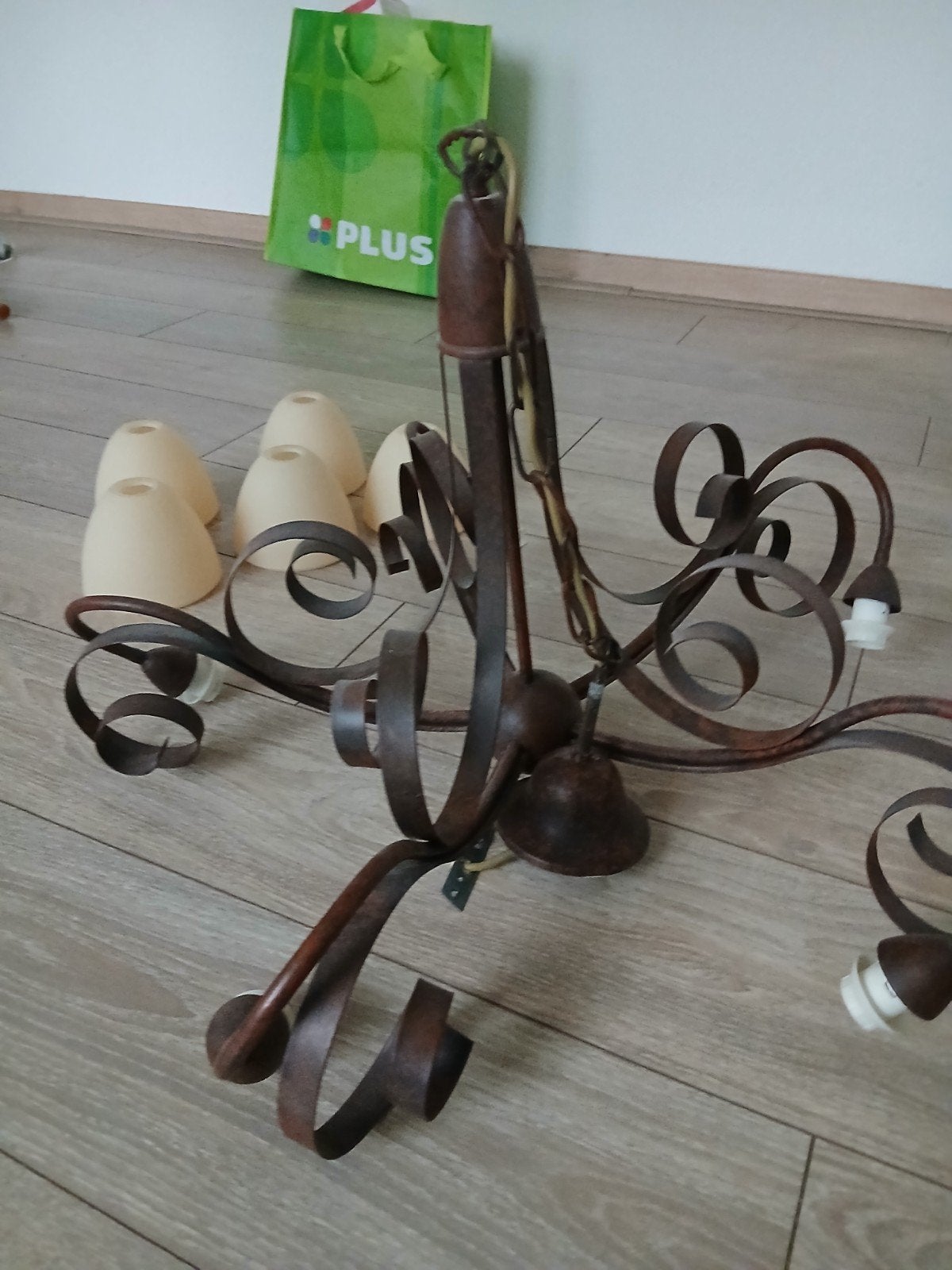kroonluchter  lamp, Ophalen, Gebruikt