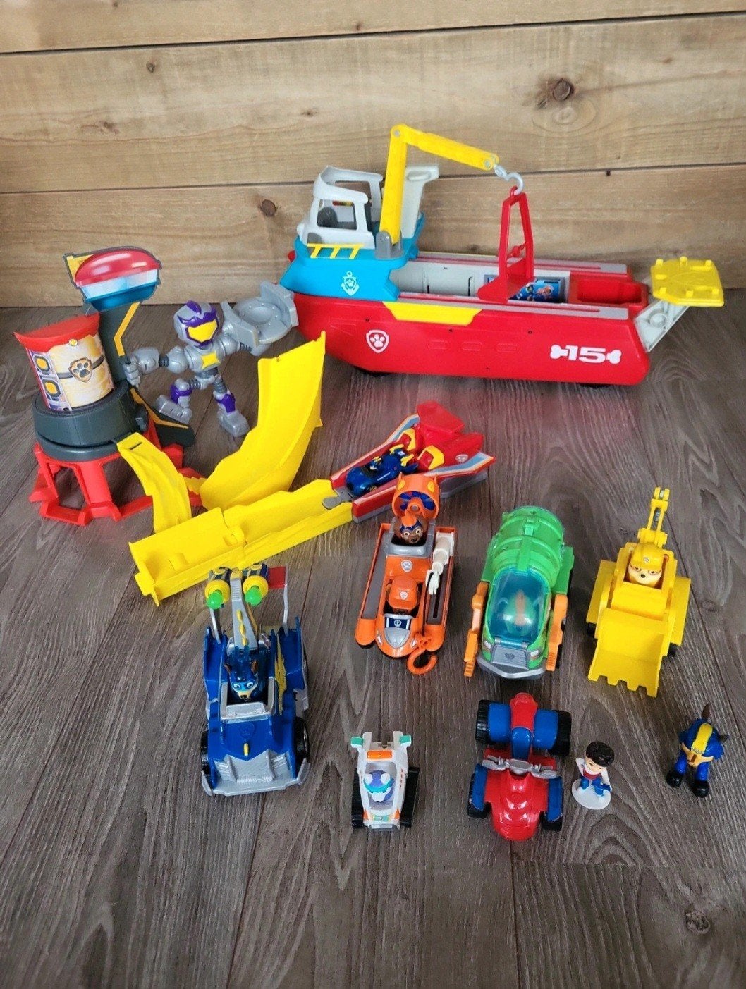 paw patrol set, Ophalen, Gebruikt
