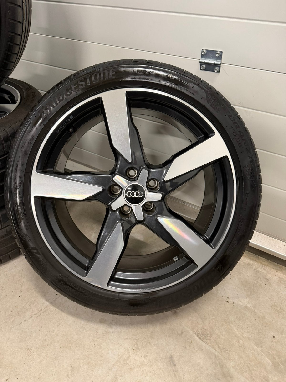 Originele Audi Q5 velgen 20 inch met zomerbanden 5x112, Banden en Velgen, Ophalen of Verzenden, 235 mm, 20 inch