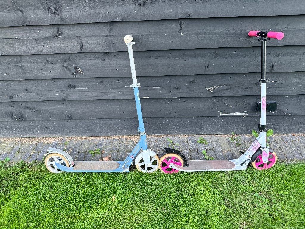 2 stuks | OXELO Step Mid 7, Fietsen en Brommers, Steps, Ophalen, Gebruikt, Gewone step, Oxelo