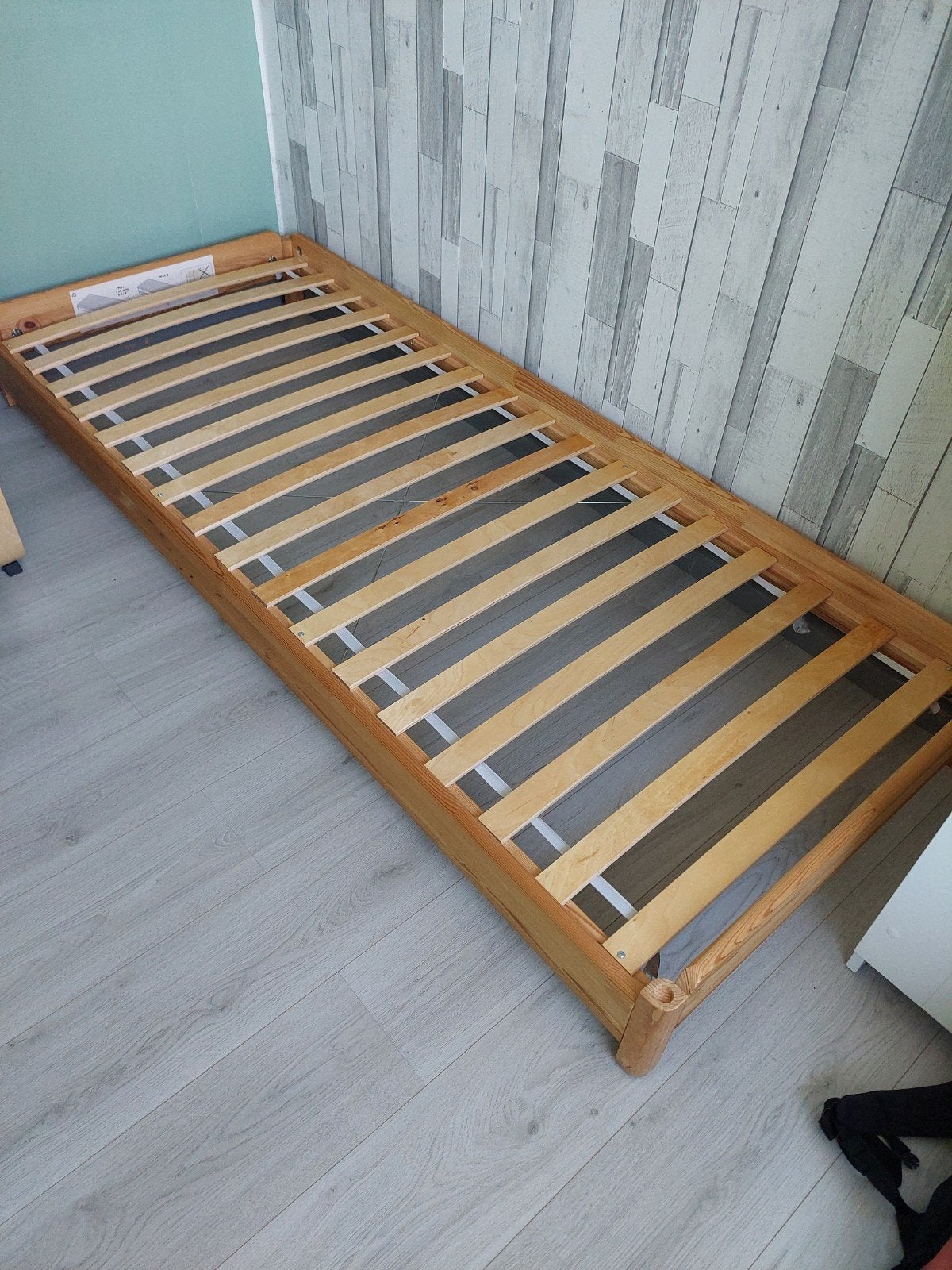 Ikea stapelbedden met matras, 80x200cm, demontabel, Antiek en Kunst, Antiek | Meubels | Bedden, Ophalen