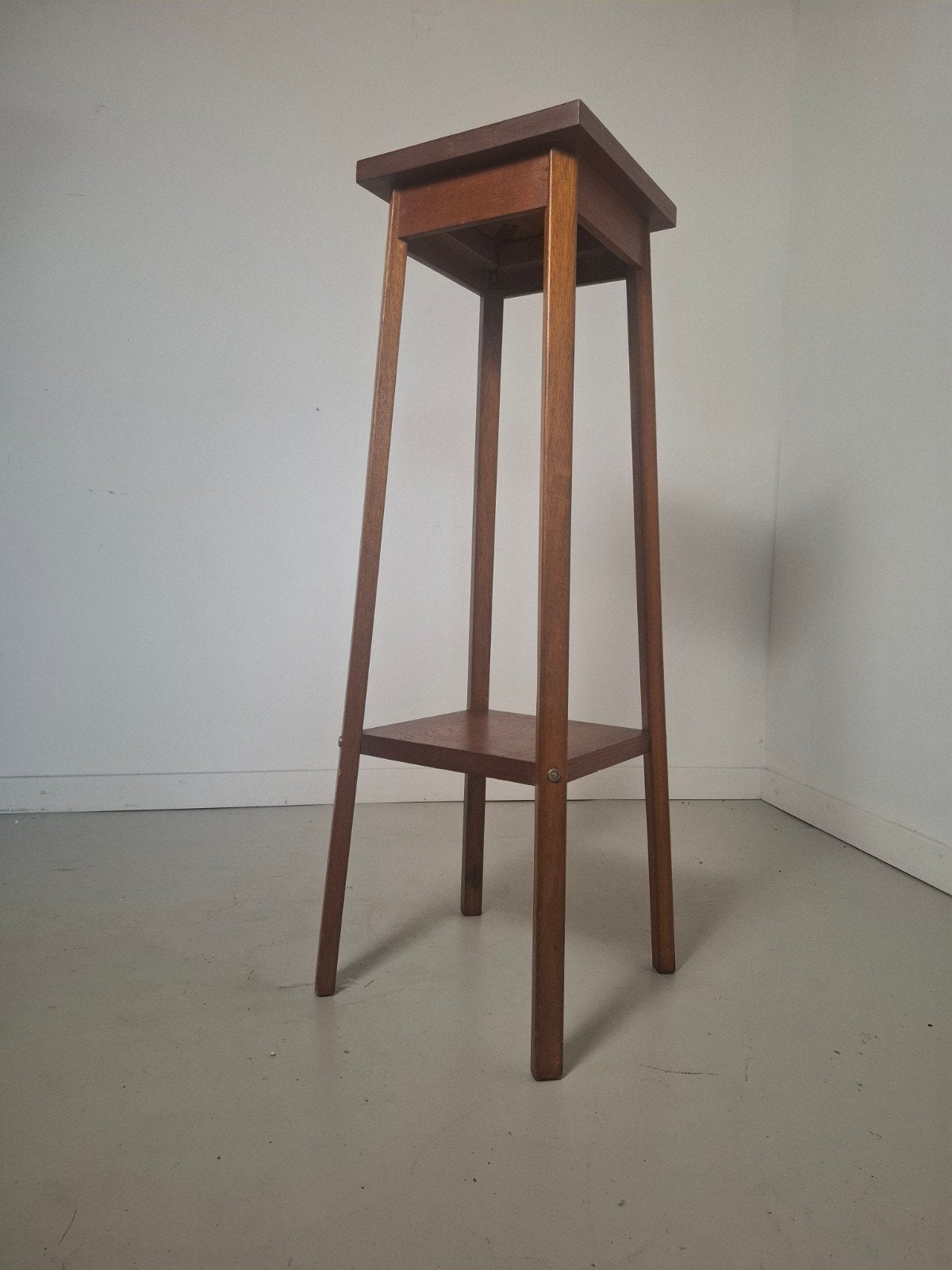 Exclusieve vintage plantentafel zuil of pilaar, Ophalen of Verzenden