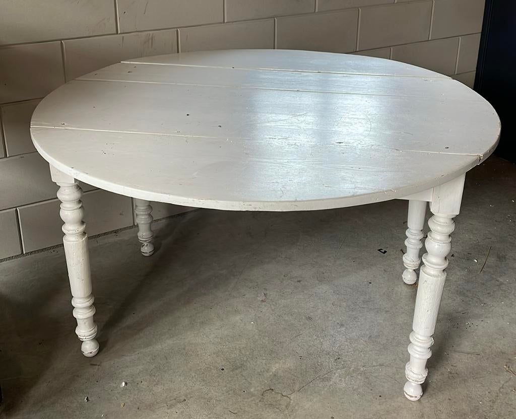 Hangoor tafel, Huis en Inrichting, Tafels | Eettafels, Ophalen, Gebruikt, 150 tot 200 cm, Rond