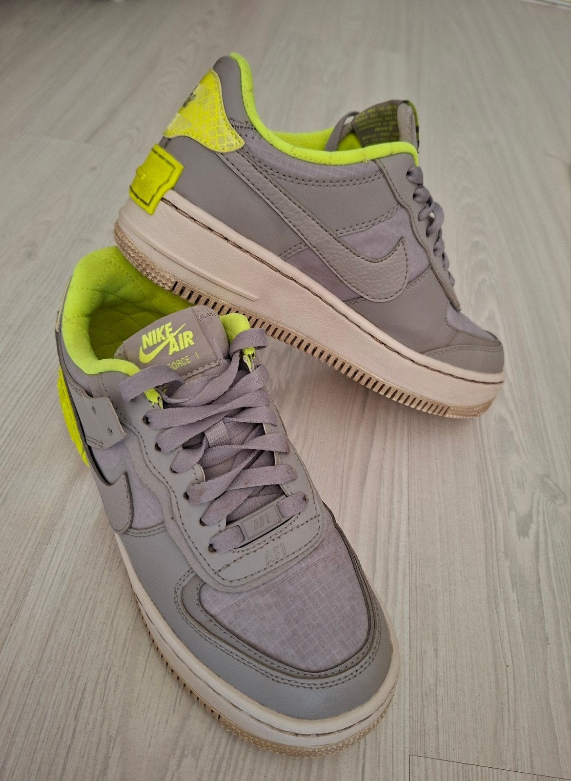 Nike Air Force 1 Shadow sneakers maat 37.5, Nike, Ophalen of Verzenden, Sneakers of Gympen, Grijs