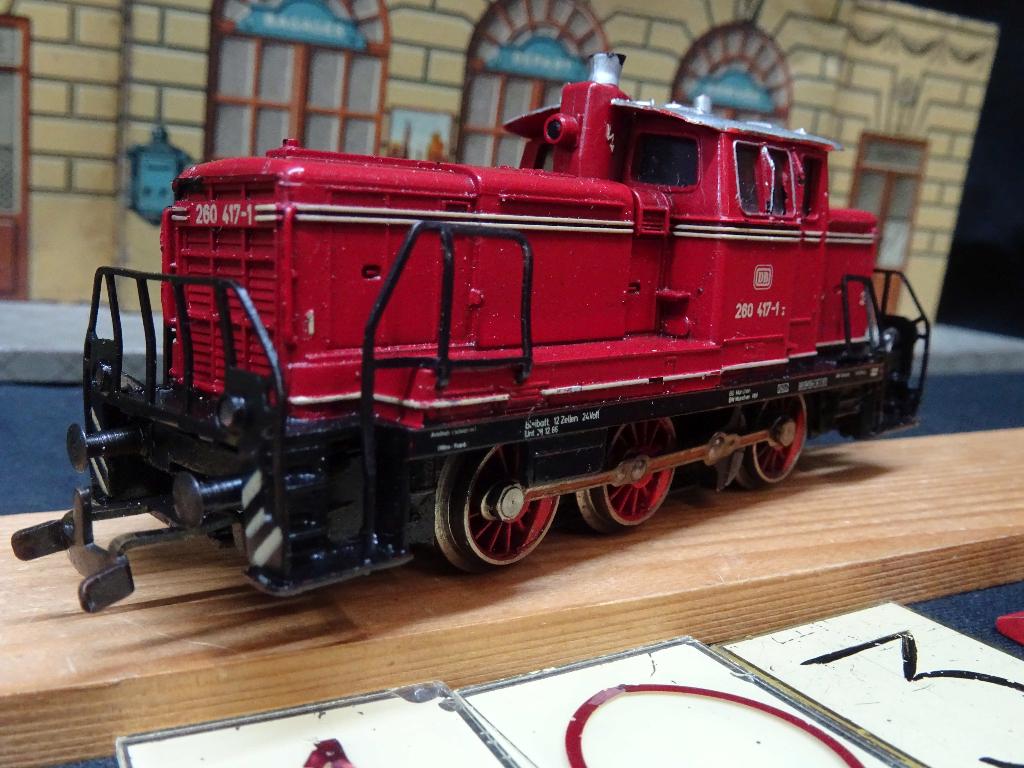 103=Marklin 3065 de 260 van de Duitse spoorwegen.185, Hobby en Vrije tijd, Modeltreinen | H0, Wisselstroom, Gebruikt, Locomotief