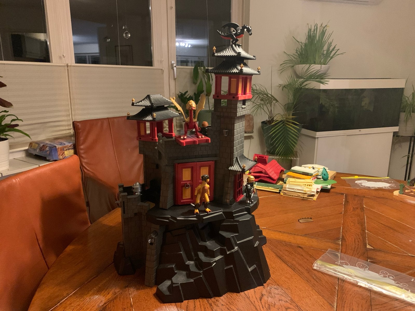 Playmobil Drakenburcht/Kasteel met draken en figuren, Kinderen en Baby's, Speelgoed | Playmobil, Complete set, Ophalen of Verzenden