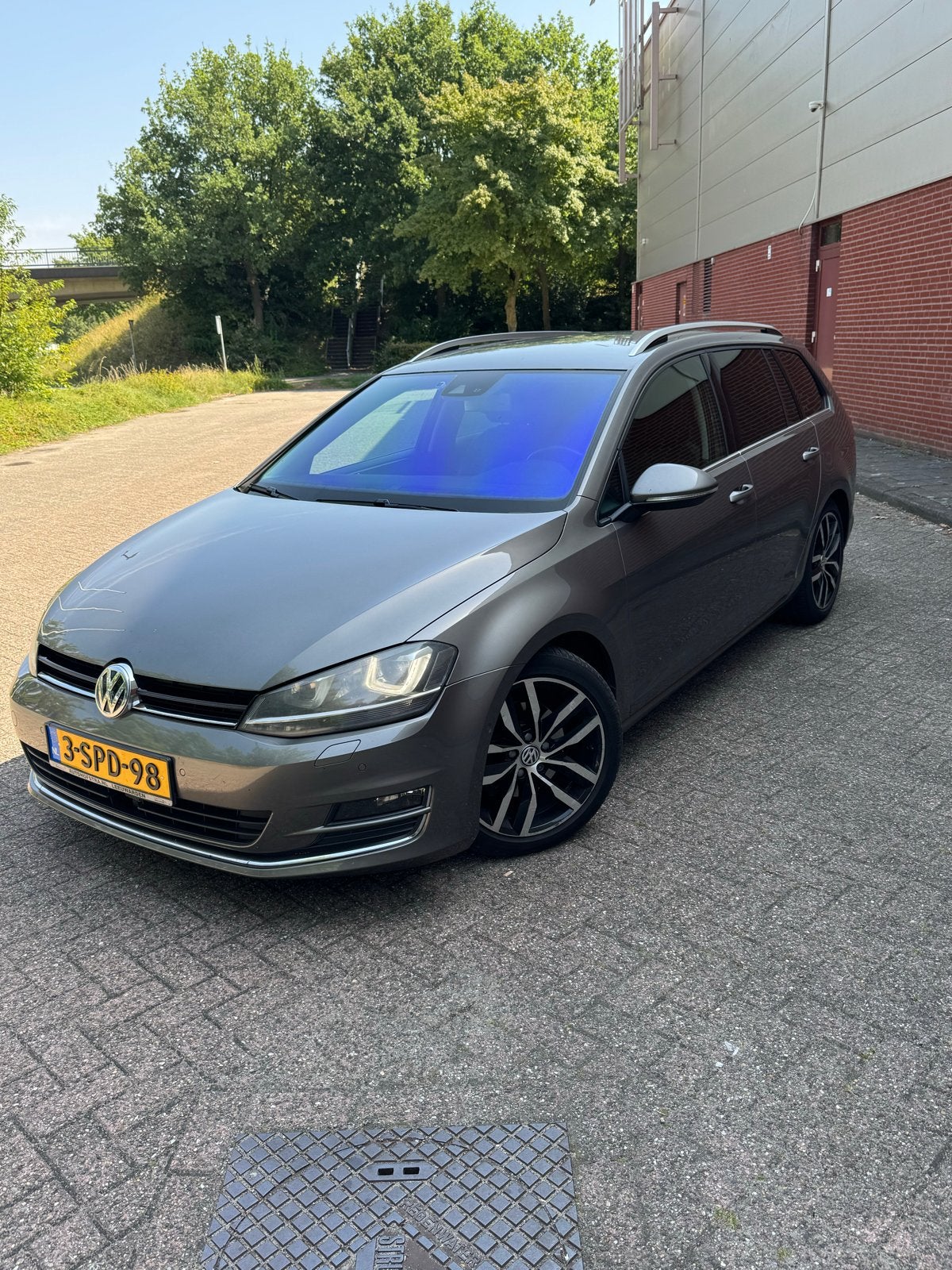 Volkswagen Golf variant 1.4 TSI rijk uitgeruste highline, Auto's, 4 cilinders, Alcantara, 122 pk, Origineel Nederlands