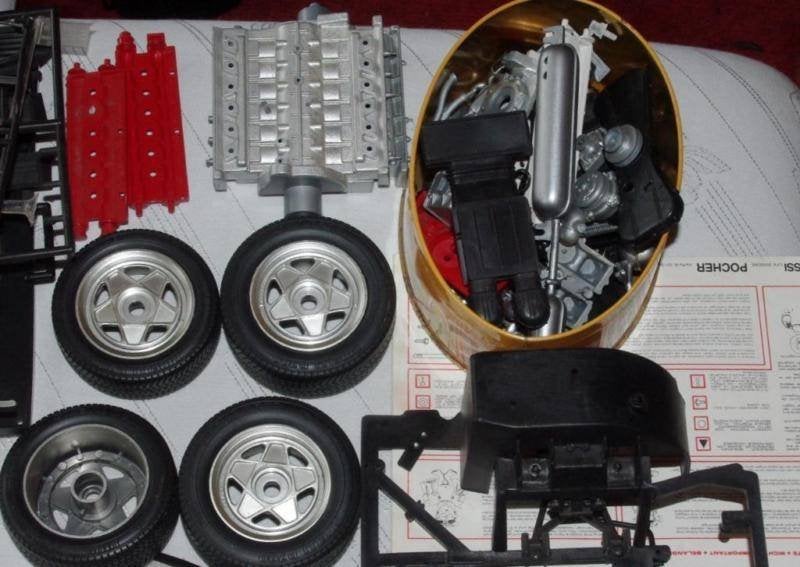Reserveonderdelen en carrosseriedelen Pocher 1/8 Testarossa, Ophalen of Verzenden, Zo goed als nieuw, 1:5 t/m 1:8, Auto