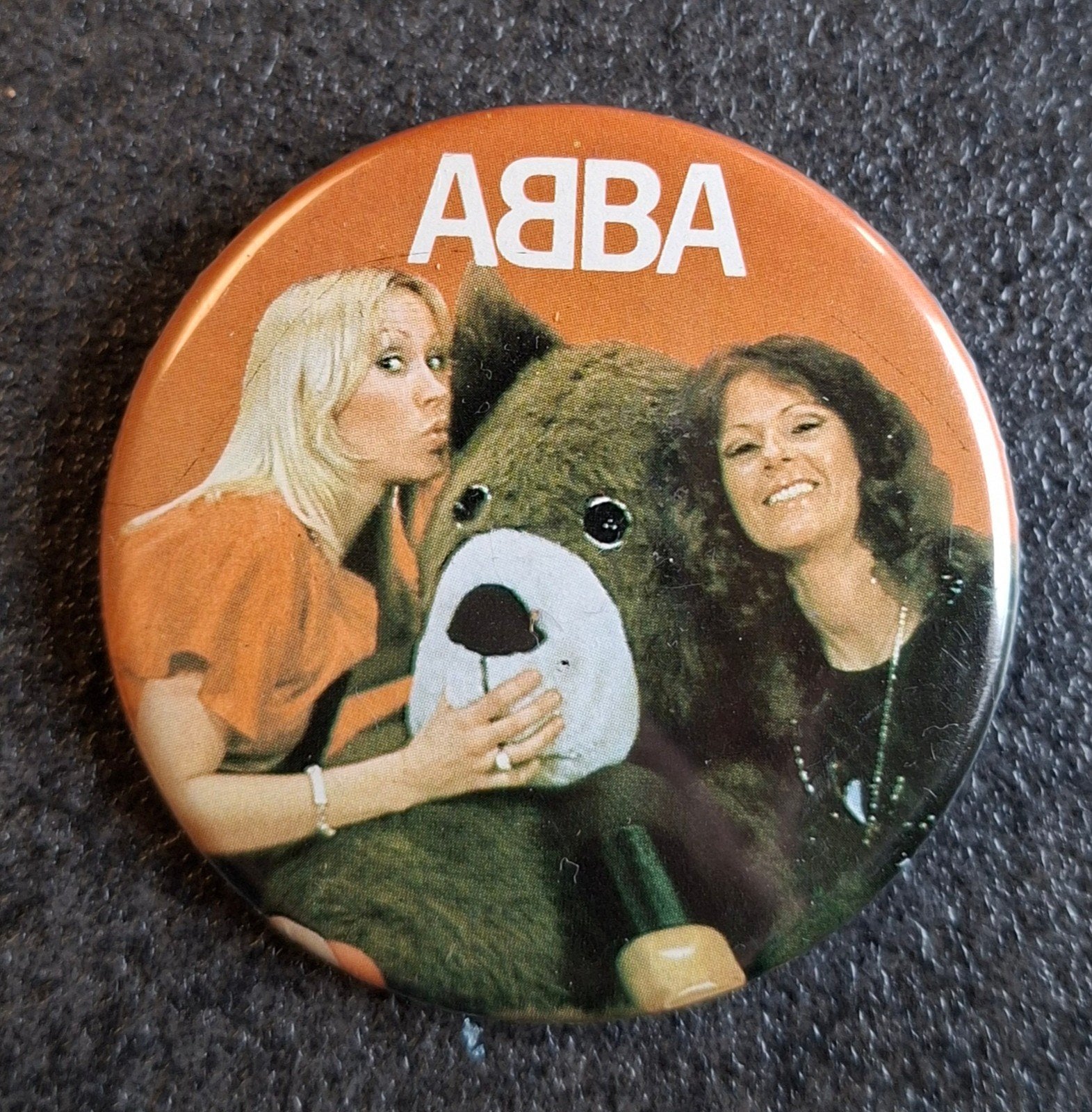 Vintage button ABBA, Ophalen of Verzenden, Overige onderwerpen
