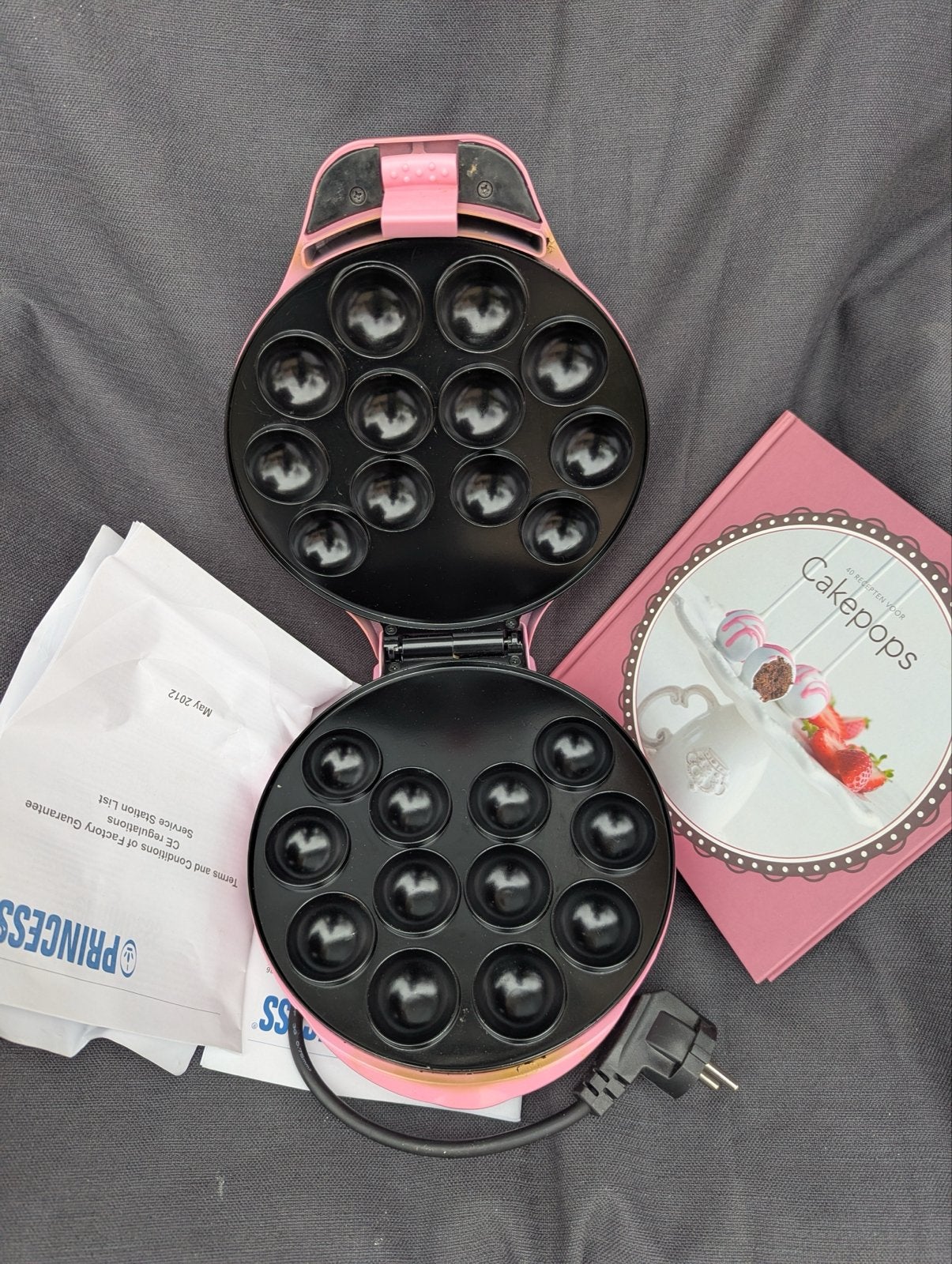 Princess PopCake Maker - Roze Popcake Machine, ., Ophalen of Verzenden, Zo goed als nieuw, .