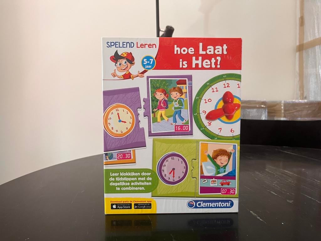 Clementoni Spelend Leren: Hoe Laat is Het? (5-7 jaar), Ophalen of Verzenden, Zo goed als nieuw, Puzzelen