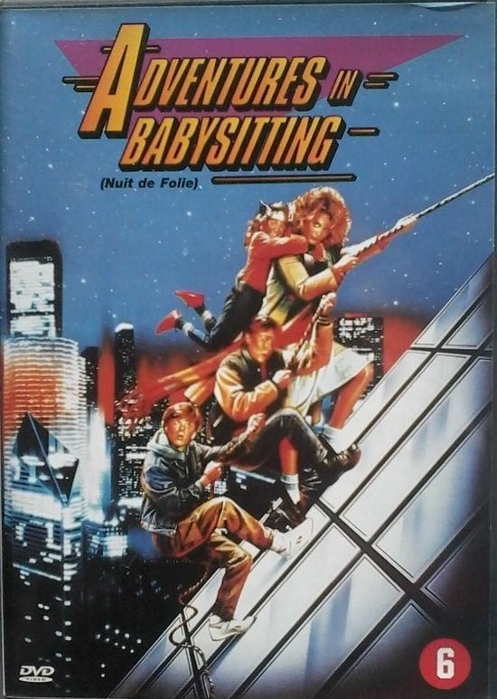 Adventures In Babysitting (1987) DVD Elisabeth Shue CLASSIC, Engels, Alle leeftijden, Nederlands, Ophalen of Verzenden