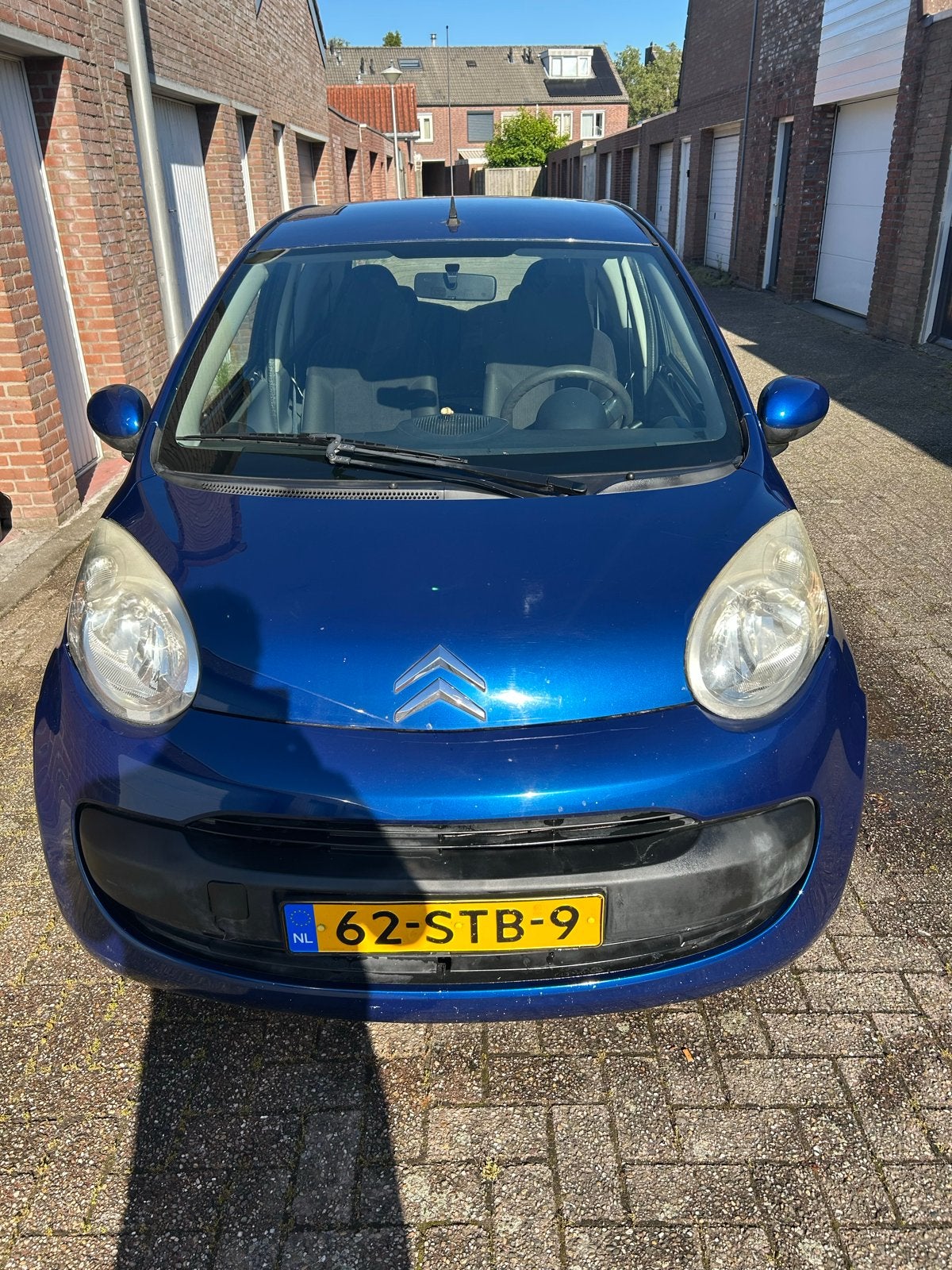 Citroën C1 1.0 3-DRS 2007 Blauw, Auto's, Voorwielaandrijving, C1, 68 pk, Handgeschakeld